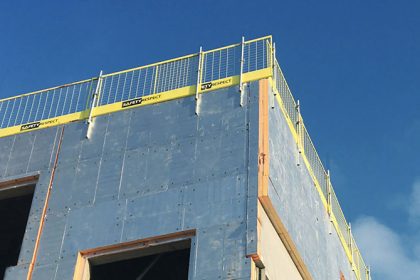 Edge protection insulated wall