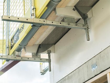 Edge protection at eaves