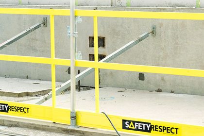 Frame barrier holder edge protection