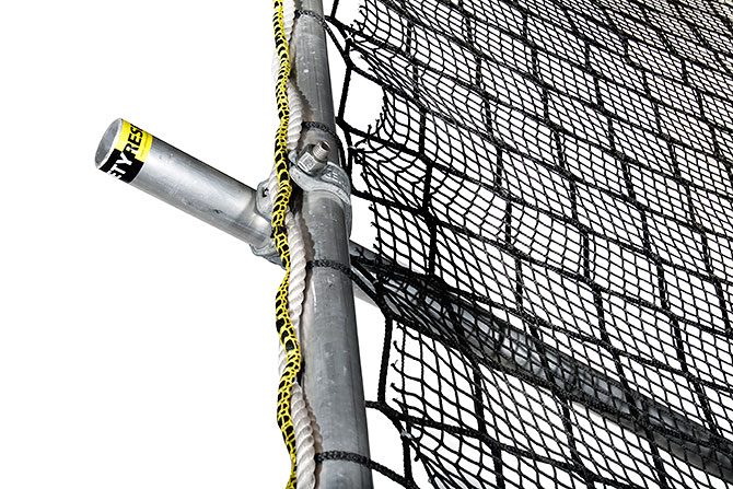 Safety net fall protection