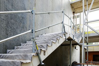 Edge protection stairs