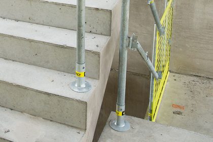 Edge protection stairs